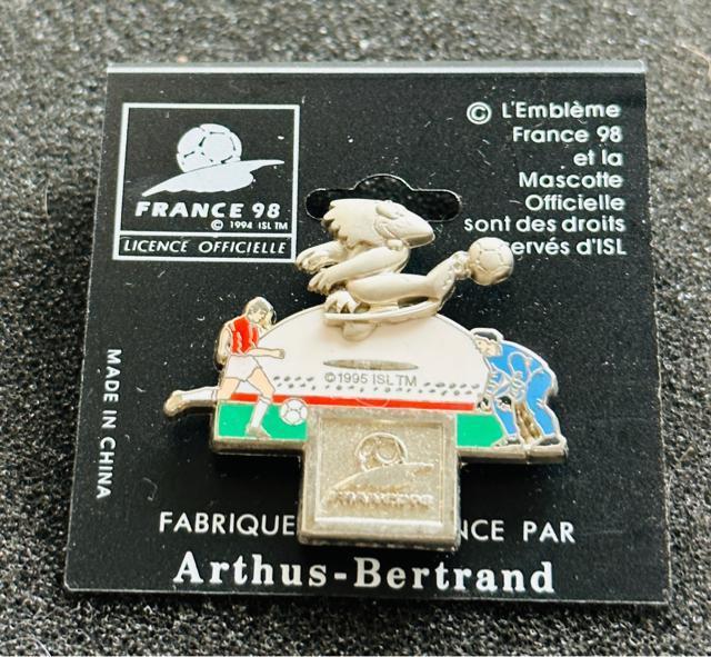 サッカー ワールドカップ 1998年フランス大会 ピンバッジ < レジャー/スポーツ  サッカー ワールドカップ 1998年フランス大会 ピンバッジ  < レジャー/スポーツの