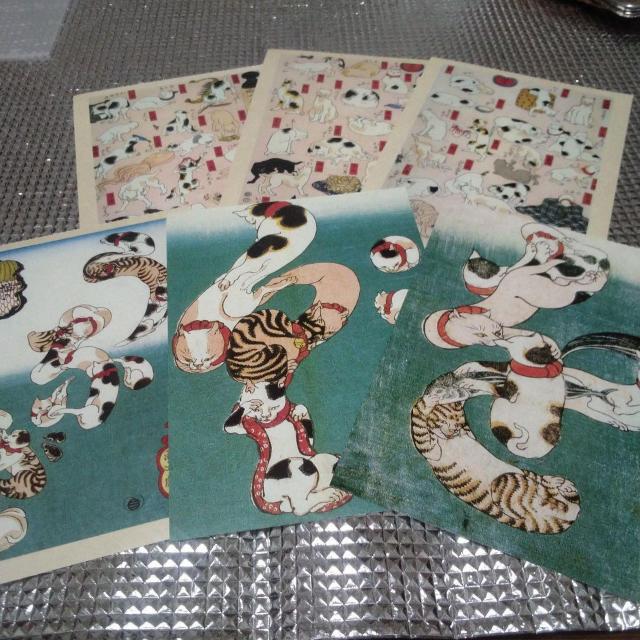 L̕G|XgJ[h6Zbg@F   zr[ 