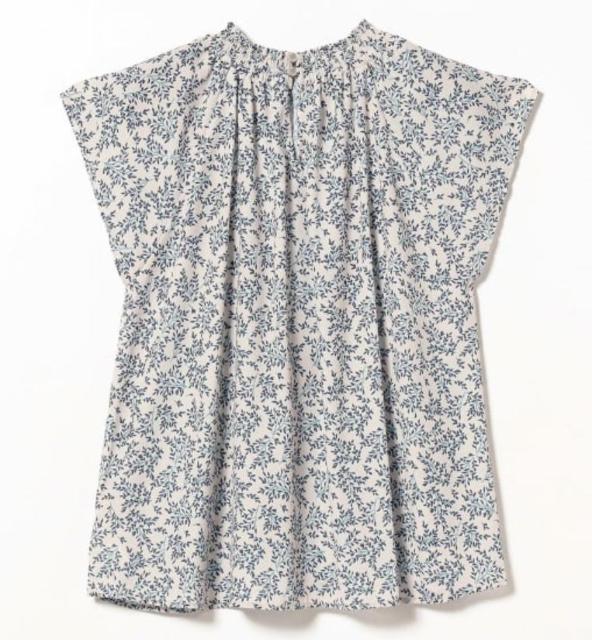 レディース リーフ柄 ギャザーブラウス < 女性ファッション レディース リーフ柄 ギャザーブラウス < 女性ファッションの