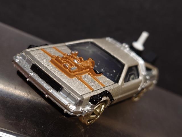 ★トミカプレミアムアンリミテッド★バック・トゥ・ザ・フューチャー タイムマシン(PART3/鉄道車輪装着Ver.)★ < ホビー ★トミカプレミアムアンリミテッド★バック・トゥ・ザ・フューチャー タイムマシン(PART3/鉄道車輪装着Ver.)★ < ホビーの