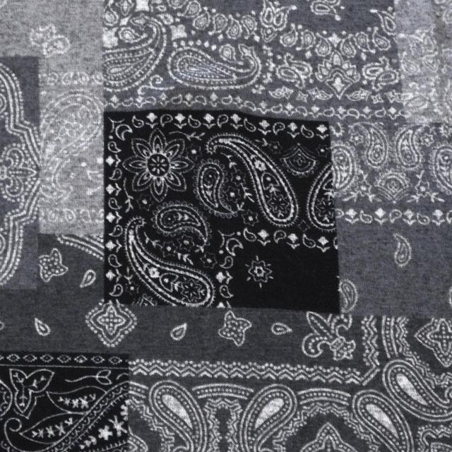 新品 a049 ML 裏起毛 あったか ワンピース グレー系 秋 冬 ペイズリー柄 レディース ゆったりタートル ストレッチ < 女性ファッション 新品 a049 ML 裏起毛 あったか ワンピース グレー系 秋 冬 ペイズリー柄 レディース ゆったりタートル ストレッチ < 女性ファッションの