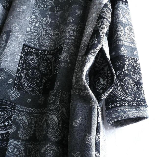 新品 a049 ML 裏起毛 あったか ワンピース グレー系 秋 冬 ペイズリー柄 レディース ゆったりタートル ストレッチ < 女性ファッション 新品 a049 ML 裏起毛 あったか ワンピース グレー系 秋 冬 ペイズリー柄 レディース ゆったりタートル ストレッチ < 女性ファッションの