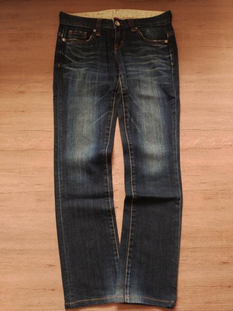 UNIQLO ユニクロ☆スリムフィットストレートジーンズ★色落ち加工☆24★美ライン☆デニム★ < ブランド UNIQLO ユニクロ☆スリムフィットストレートジーンズ★色落ち加工☆24★美ライン☆デニム★ < ブランドの