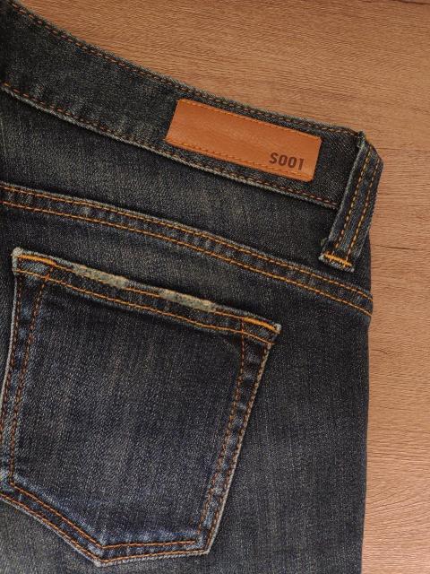 UNIQLO ユニクロ☆スリムフィットストレートジーンズ★色落ち加工☆24★美ライン☆デニム★ < ブランド UNIQLO ユニクロ☆スリムフィットストレートジーンズ★色落ち加工☆24★美ライン☆デニム★ < ブランドの