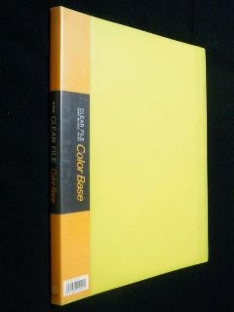 ●書類の整理に便利★20P*A4サイズ…クリアファイル/ポケット付<イエロー> < インテリア/ライフ ●書類の整理に便利★20P*A4サイズ…クリアファイル/ポケット付<イエロー> < インテリア/ライフの