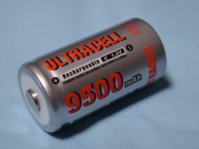 高容量 単二乾電池 充電池 Ni-MH 9500mAh Ultra cell C < 家電/AV 高容量 単二乾電池 充電池 Ni-MH 9500mAh Ultra cell C < 家電/AVの