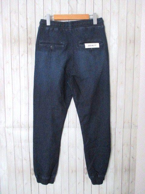 ☆ZARA/ザラ デニム加工 スウェット イージーパンツ/メンズ/S☆新品 < ブランド  ☆ZARA/ザラ デニム加工 スウェット イージーパンツ/メンズ/S☆新品 < ブランドの