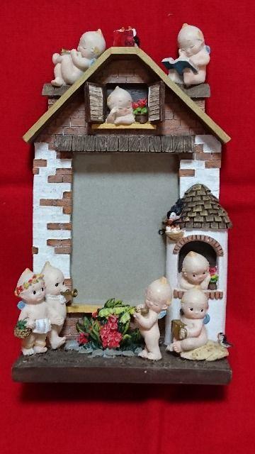 ☆ローズオニールキューピー☆フォトスタンド(写真立て)☆高さ22cm☆中古品☆ < インテリア/ライフ  ☆ローズオニールキューピー☆フォトスタンド(写真立て)☆高さ22cm☆中古品☆  < インテリア/ライフの