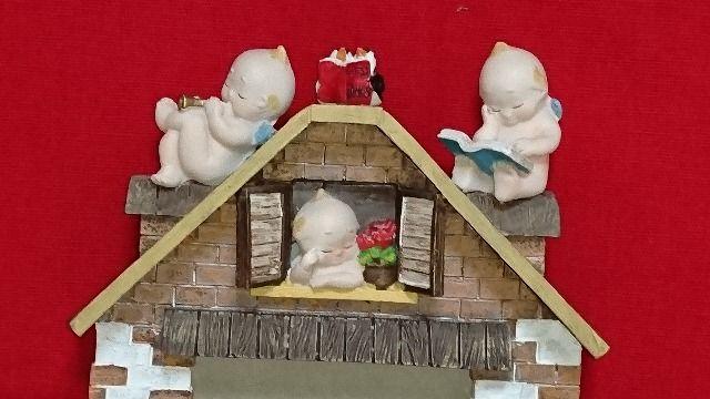 ☆ローズオニールキューピー☆フォトスタンド(写真立て)☆高さ22cm☆中古品☆ < インテリア/ライフ  ☆ローズオニールキューピー☆フォトスタンド(写真立て)☆高さ22cm☆中古品☆ < インテリア/ライフの