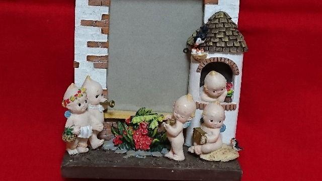 ☆ローズオニールキューピー☆フォトスタンド(写真立て)☆高さ22cm☆中古品☆ < インテリア/ライフ  ☆ローズオニールキューピー☆フォトスタンド(写真立て)☆高さ22cm☆中古品☆ < インテリア/ライフの