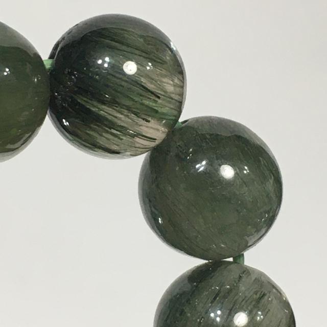 《No.174》天然石グリーンルチルクォーツ 9.6mm < 女性アクセサリー/時計  《No.174》天然石グリーンルチルクォーツ 9.6mm  < 女性アクセサリー/時計の