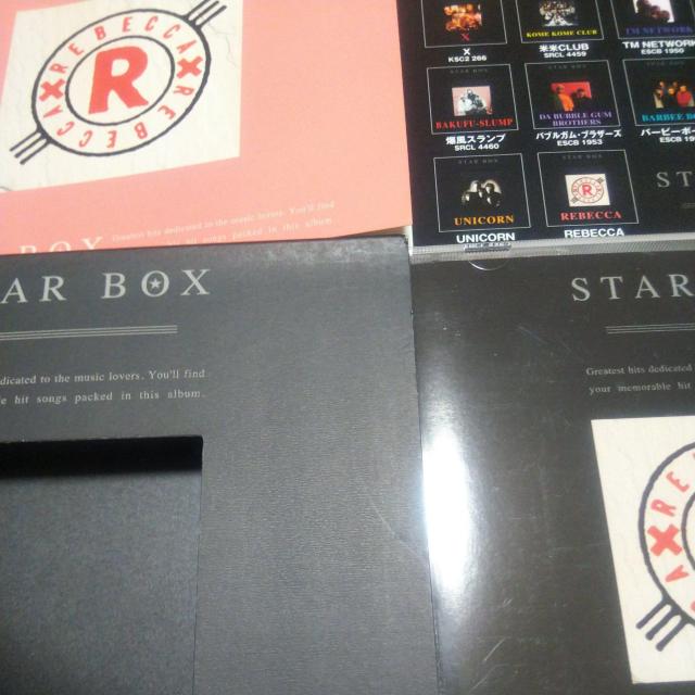 ベストCD REBECCA STAR BOX 帯なし レベッカ < タレントグッズ  ベストCD REBECCA STAR BOX 帯なし レベッカ < タレントグッズの