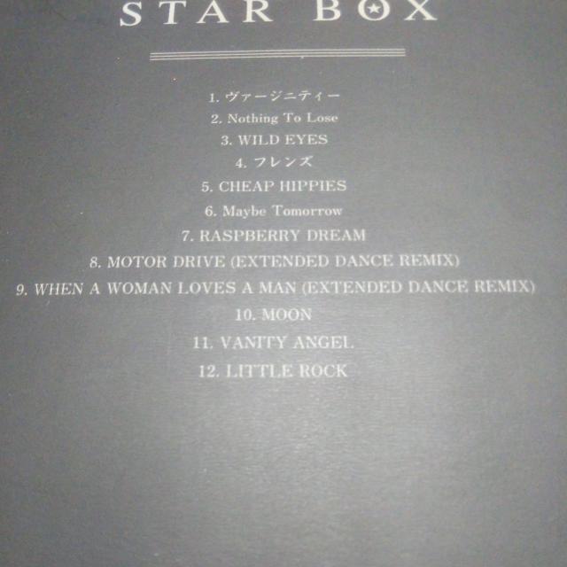 ベストCD REBECCA STAR BOX 帯なし レベッカ < タレントグッズ  ベストCD REBECCA STAR BOX 帯なし レベッカ < タレントグッズの