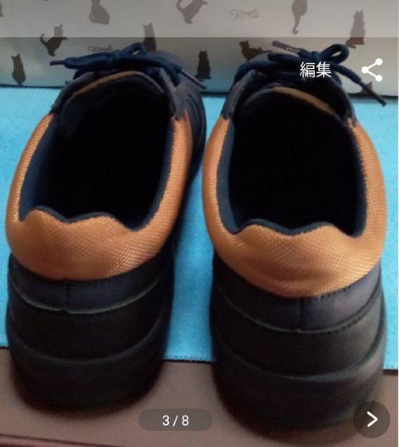 メンズカジュアルスニーカー 26.0 ネイビー < 男性ファッション  メンズカジュアルスニーカー 26.0 ネイビー < 男性ファッションの