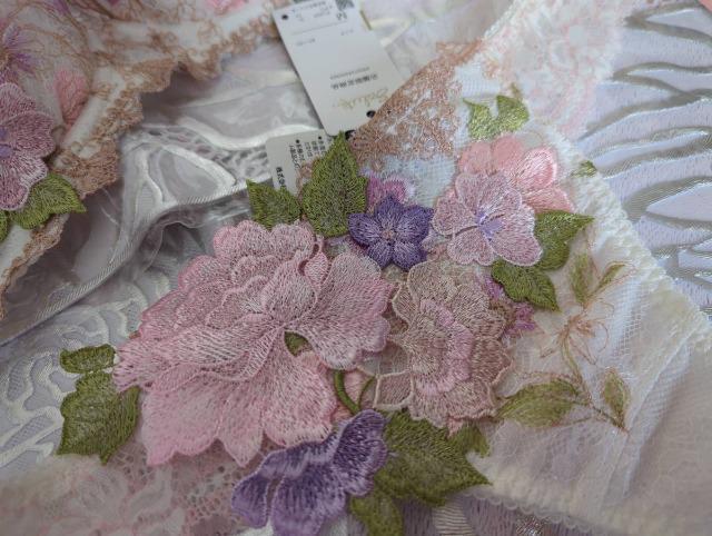 Wacoal/ワコール/salute/サルート/59G/F70&ソングTバックショーツM/IV/アイボリー/フォークロア/完売品 < 女性ファッション  Wacoal/ワコール/salute/サルート/59G/F70&ソングTバックショーツM/IV/アイボリー/フォークロア/完売品 < 女性ファッションの