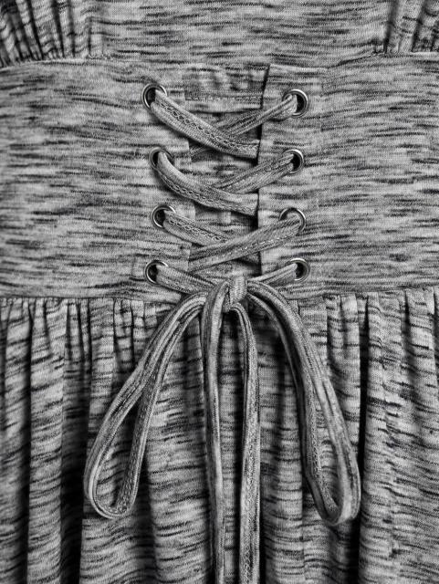 新品 大きいサイズ(3L〜)4L ヴィンテージ風レースドレスワンピース グレー系 < 女性ファッション  新品 大きいサイズ(3L〜)4L ヴィンテージ風レースドレスワンピース グレー系 < 女性ファッションの