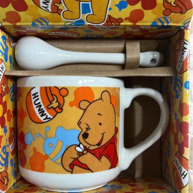 (新品)プーさん・スプーン付きマグ < アニメ/コミック/キャラクター  (新品)プーさん・スプーン付きマグ < アニメ/コミック/キャラクターの