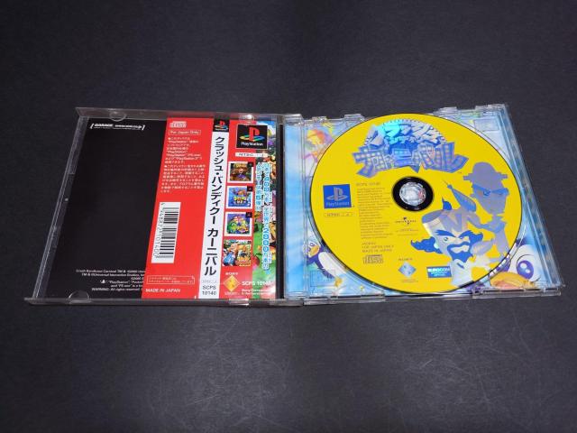 PS クラッシュ・バンディクー カーニバル / クラッシュバンディクー 帯付き < ゲーム本体/ソフト  PS クラッシュ・バンディクー カーニバル / クラッシュバンディクー 帯付き < ゲーム本体/ソフトの