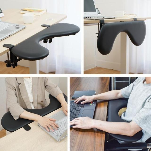 アームレスト デスク用 パソコン 机 ひじ置き リストレスト 幅68cm 腕 肘 クッション 収納 オフィス < インテリア/ライフ アームレスト デスク用 パソコン 机 ひじ置き リストレスト 幅68cm 腕 肘 クッション 収納 オフィス < インテリア/ライフの