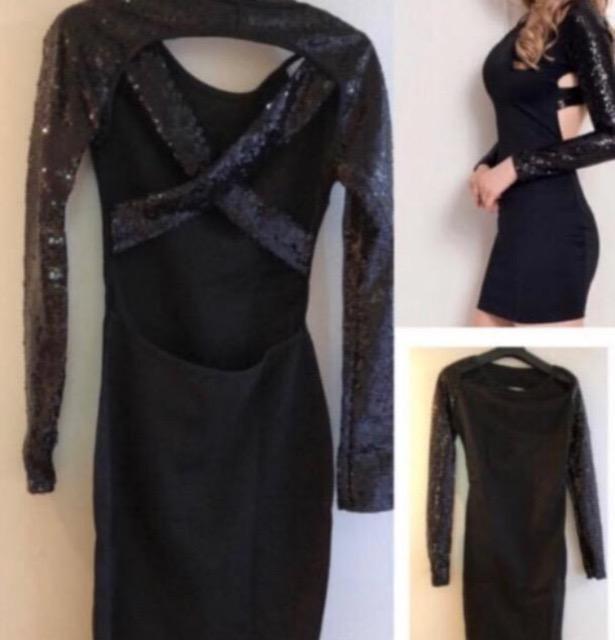 送料180円特価新品未使用ワンピース スパンコール ドレス ブラック背中クロス高級感着痩せ値下げ不可★ゴージャス品薄 < 女性ファッション 送料180円特価新品未使用ワンピース スパンコール ドレス ブラック背中クロス高級感着痩せ値下げ不可★ゴージャス品薄 < 女性ファッションの