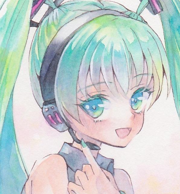 自作イラスト「ボーカロイド/初音ミク」 < アニメ/コミック/キャラクター 自作イラスト「ボーカロイド/初音ミク」 < アニメ/コミック/キャラクターの