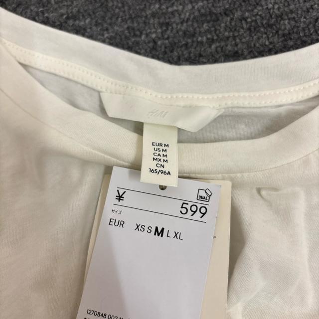 即決 新品 未使用 H&M 半袖Tシャツ M < 女性ファッション 即決 新品 未使用 H&M 半袖Tシャツ M < 女性ファッションの