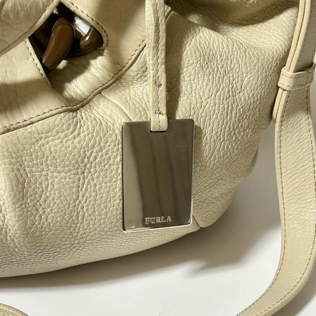 FURLA �t���� 2WAY �o�b�O �y�u���h���U�[ ��� ���|�� ���f�B�[�X �x�[�W�� �� �u�����h�� 