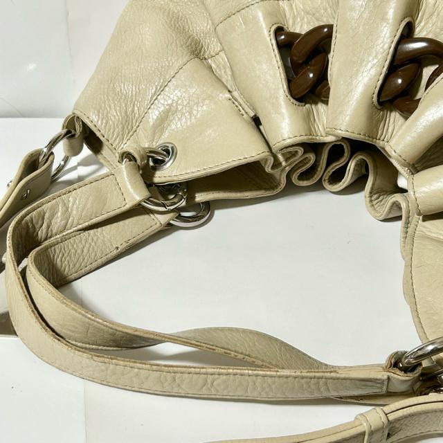 FURLA �t���� 2WAY �o�b�O �y�u���h���U�[ ��� ���|�� ���f�B�[�X �x�[�W�� �� �u�����h�� 