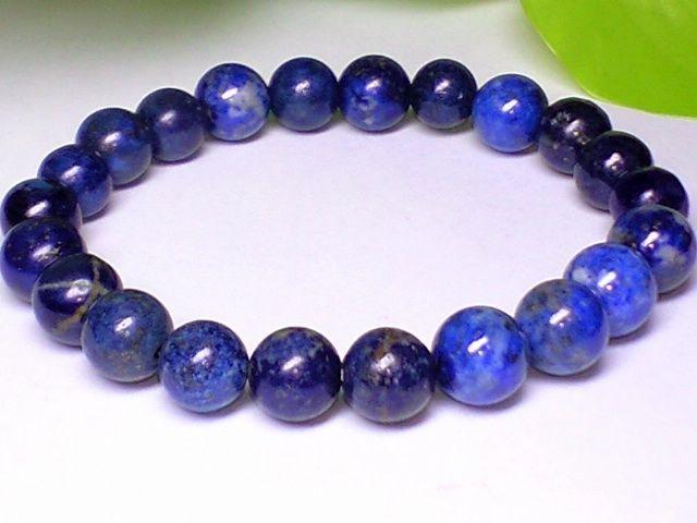 パワーストーン☆天然石!!ラピスラズリ瑠璃8ミリ数珠ブレスレット§最高の幸運 < 女性アクセサリー/時計  パワーストーン☆天然石!!ラピスラズリ瑠璃8ミリ数珠ブレスレット§最高の幸運 < 女性アクセサリー/時計の