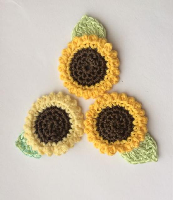 ハンドメイド ブローチ コサージュ ひまわり♪ひまわり♪ 黄色 < 女性ファッション  ハンドメイド ブローチ コサージュ ひまわり♪ひまわり♪ 黄色 < 女性ファッションの