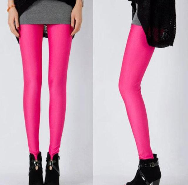 送料無料 無地 レディース カラーレギンス ローズ < 女性ファッション  送料無料 無地 レディース カラーレギンス ローズ  < 女性ファッションの