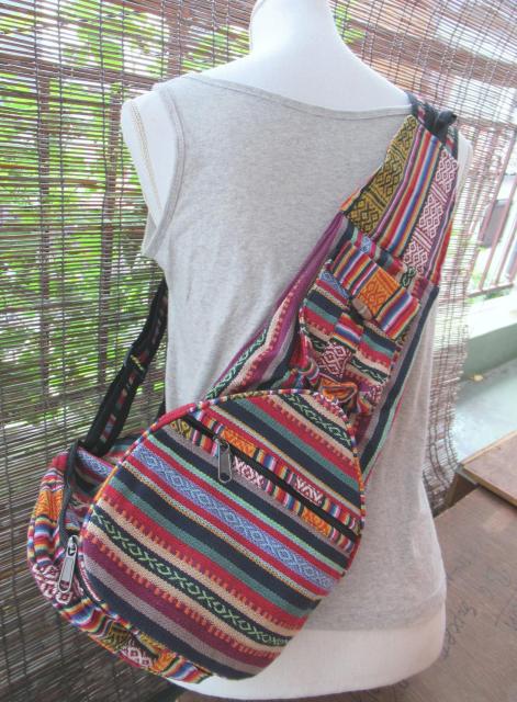 折りたためる*ネパールゲリコットンリュックサック 4 < 女性ファッション 折りたためる*ネパールゲリコットンリュックサック 4 < 女性ファッションの