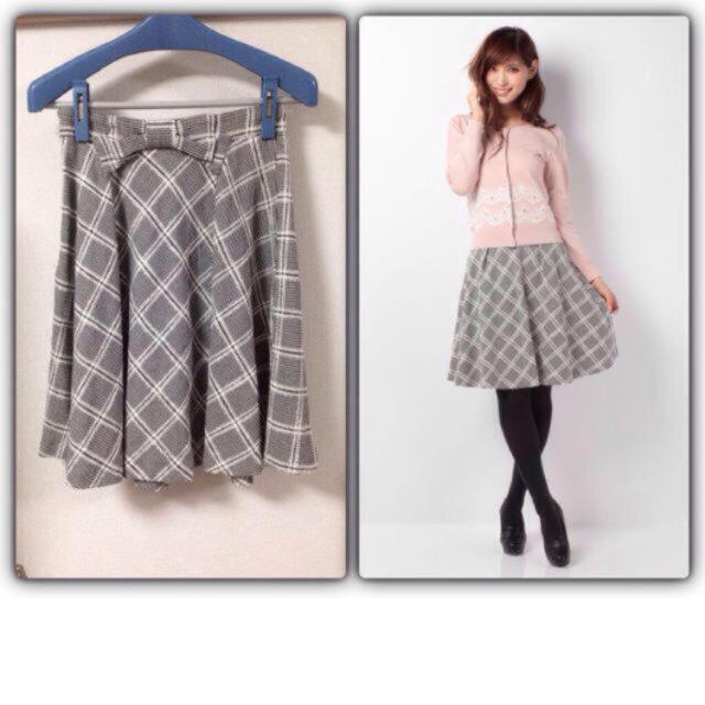 新品同様デビュー・ド・フィオレ チドリチェックフレアーSK < ブランド 新品同様デビュー・ド・フィオレ チドリチェックフレアーSK < ブランドの