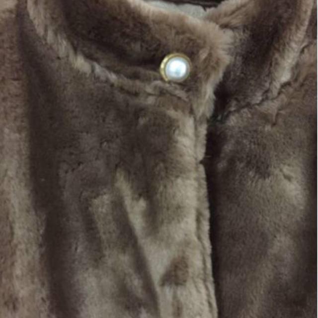 honey mi honey フェイクファーフリルコート < ブランド honey mi honey フェイクファーフリルコート < ブランドの