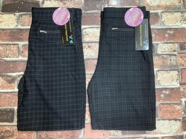 送料無料!ポケットファスナー付き!モノトーン柄入り美脚カルソンパンツ(画像から)1枚 < 女性ファッション  送料無料!ポケットファスナー付き!モノトーン柄入り美脚カルソンパンツ(画像から)1枚 < 女性ファッションの