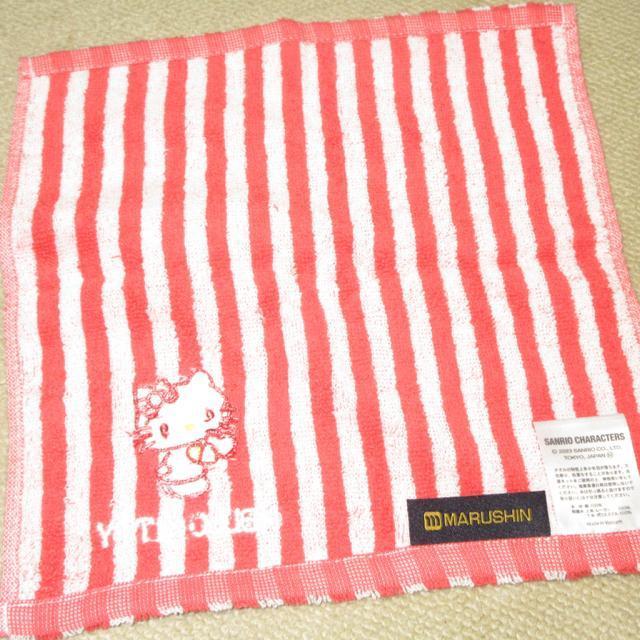 未使用タグ付き☆ハローキティ*タオルミニハンカチ(レッド系) < 女性ファッション  未使用タグ付き☆ハローキティ*タオルミニハンカチ(レッド系) < 女性ファッションの