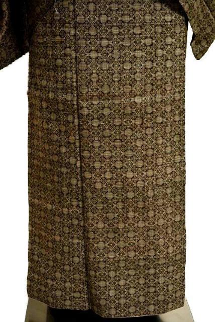 【アンティーク】【希少】【最高峰】美品【本場大島紬】【割り込み絣】泥染め 小紋 身丈150cm 裄丈62.5cm T3455 < 女性ファッション 【アンティーク】【希少】【最高峰】美品【本場大島紬】【割り込み絣】泥染め 小紋 身丈150cm 裄丈62.5cm T3455 < 女性ファッションの