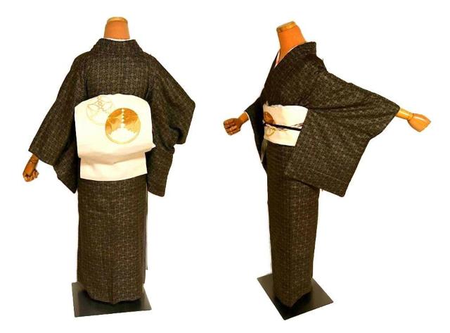 【アンティーク】【希少】【最高峰】美品【本場大島紬】【割り込み絣】泥染め 小紋 身丈150cm 裄丈62.5cm T3455 < 女性ファッション 【アンティーク】【希少】【最高峰】美品【本場大島紬】【割り込み絣】泥染め 小紋 身丈150cm 裄丈62.5cm T3455 < 女性ファッションの