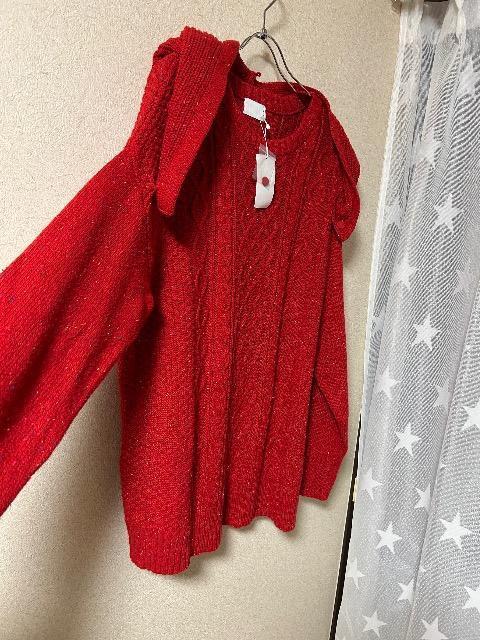 1万新品タグ付きKBF★2wayカラーネップフード付きBIGニット < ブランド  1万新品タグ付きKBF★2wayカラーネップフード付きBIGニット < ブランドの