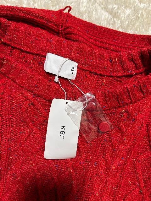 1万新品タグ付きKBF★2wayカラーネップフード付きBIGニット < ブランド  1万新品タグ付きKBF★2wayカラーネップフード付きBIGニット < ブランドの