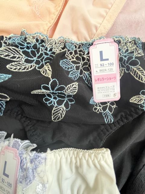 Lサイズ!3枚セット!高貴品格!光沢感ある!ストレッチ!エレガント!ショーツ!No.舞 < 女性ファッション Lサイズ!3枚セット!高貴品格!光沢感ある!ストレッチ!エレガント!ショーツ!No.舞 < 女性ファッションの