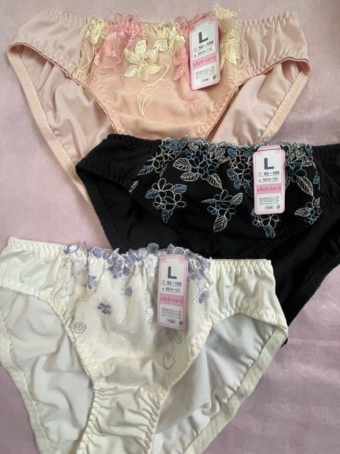 Lサイズ!3枚セット!高貴品格!光沢感ある!ストレッチ!エレガント!ショーツ!No.舞 < 女性ファッション Lサイズ!3枚セット!高貴品格!光沢感ある!ストレッチ!エレガント!ショーツ!No.舞 < 女性ファッションの