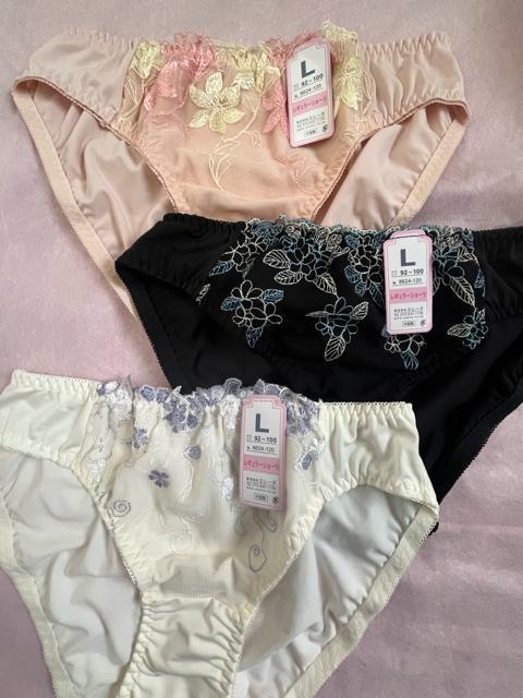 Lサイズ!3枚セット!高貴品格!光沢感ある!ストレッチ!エレガント!ショーツ!No.舞 < 女性ファッション Lサイズ!3枚セット!高貴品格!光沢感ある!ストレッチ!エレガント!ショーツ!No.舞 < 女性ファッションの