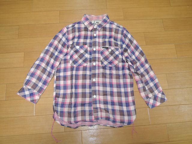 ヒステリックグラマーHYSTERIC GLAMOUR7分丈チェックシャツS < ブランド ヒステリックグラマーHYSTERIC GLAMOUR7分丈チェックシャツS < ブランドの