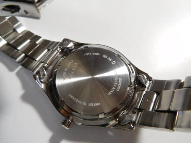 セイコー INSTRUCTIONS電池式クォーツ 製、動作確認済、美品!。 < ブランド セイコー INSTRUCTIONS電池式クォーツ 製、動作確認済、美品!。 < ブランドの