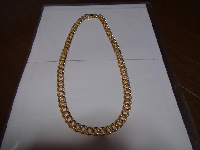 ゴールド喜平 ネックレス 18K金メッキ 幅15o 豪華ジルコニア!。 < 男性アクセサリー/時計 ゴールド喜平 ネックレス 18K金メッキ 幅15o 豪華ジルコニア!。 < 男性アクセサリー/時計の