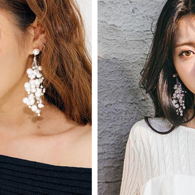 1点のみ500円★新作 繊細なデザインが魅力的な揺れるピアス < 女性アクセサリー/時計  1点のみ500円★新作 繊細なデザインが魅力的な揺れるピアス < 女性アクセサリー/時計の