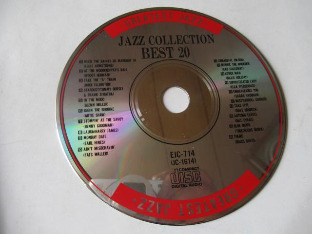 ジャズ CD「ジャズ・コレクション・ベスト20」 日本盤、解説付き、帯付き < CD/DVD/ビデオ  ジャズ CD「ジャズ・コレクション・ベスト20」 日本盤、解説付き、帯付き < CD/DVD/ビデオの