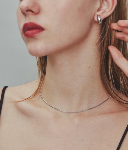ciite' シンプルスネークネックレス < 女性アクセサリー/時計  ciite' シンプルスネークネックレス < 女性アクセサリー/時計の