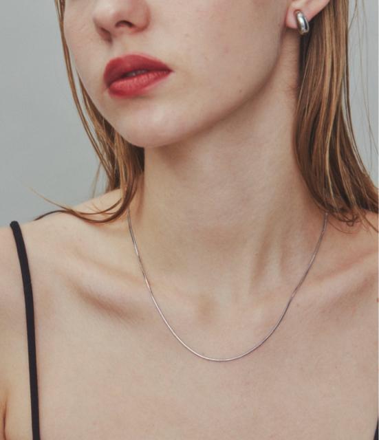 ciite' シンプルスネークネックレス < 女性アクセサリー/時計  ciite' シンプルスネークネックレス < 女性アクセサリー/時計の